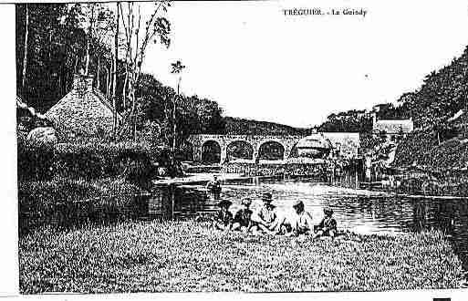 Ville de TREGUIER Carte postale ancienne